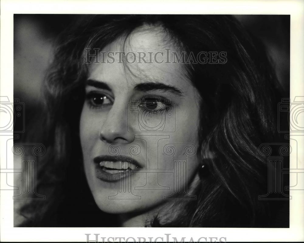 1990 Press Photo Chiara Peacock, actress who appears in a Playhouse Production - Historic Images