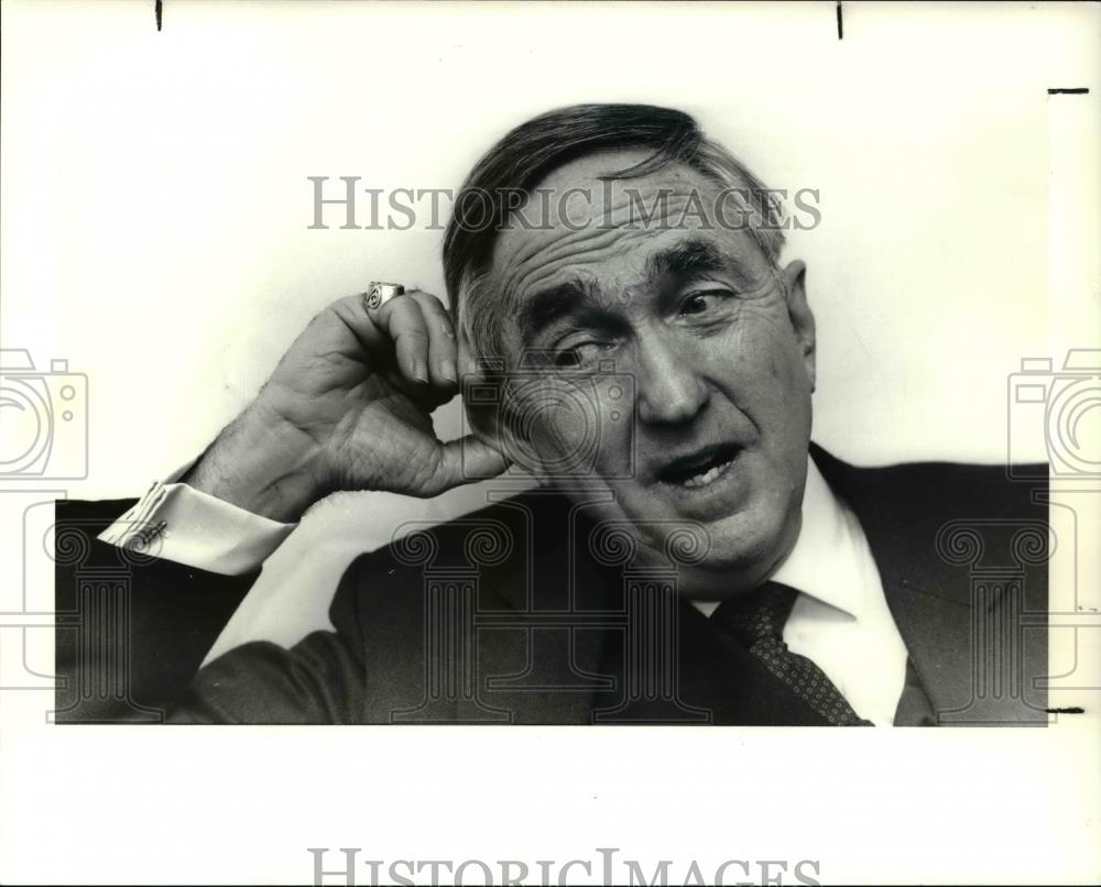 1991 Press Photo Edward Peck, former Ambassador to Baghdad - cva34182 - Historic Images