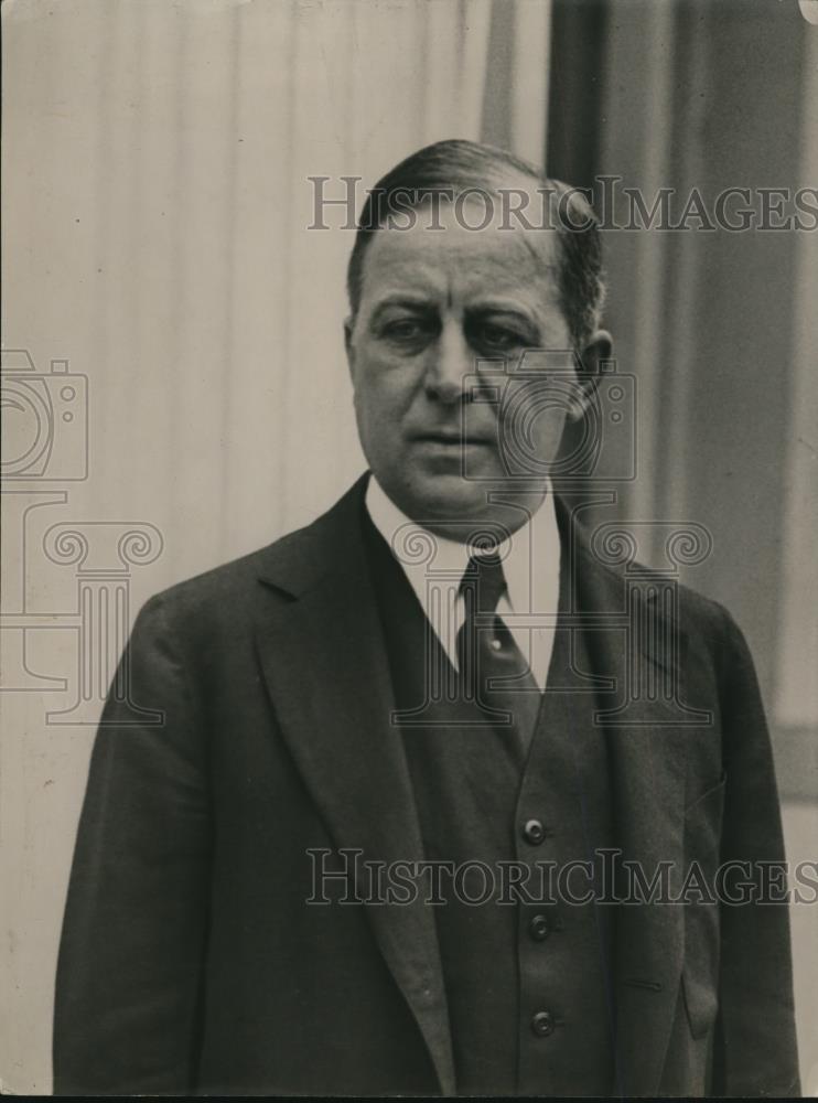 1921 Press Photo B.B. Warren of Detroit Michigan Newly Appointed Ambassador - Historic Images