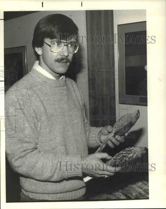 1984 Press Photo Tim Matson of Natural History Museum - cva34315 - Historic Images