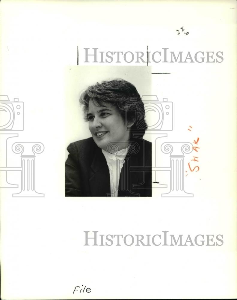 1990 Press Photo Marcia Mauter, new director of Shaker Lakes Regional Nature Ctr - Historic Images