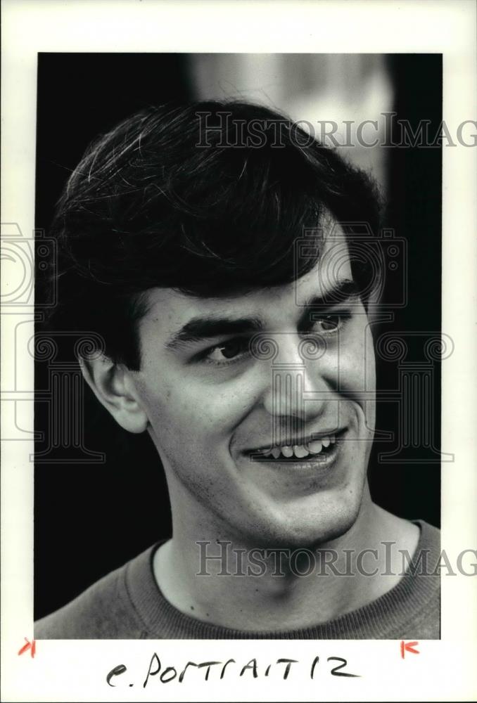 1990 Press Photo Michael Petrone, currently musical director of Prague - Historic Images