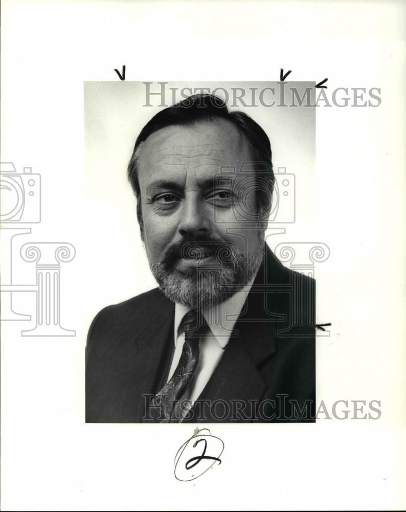 1991 Press Photo Ernest Petric, Representative of Slovenia in USA - cva34370 - Historic Images