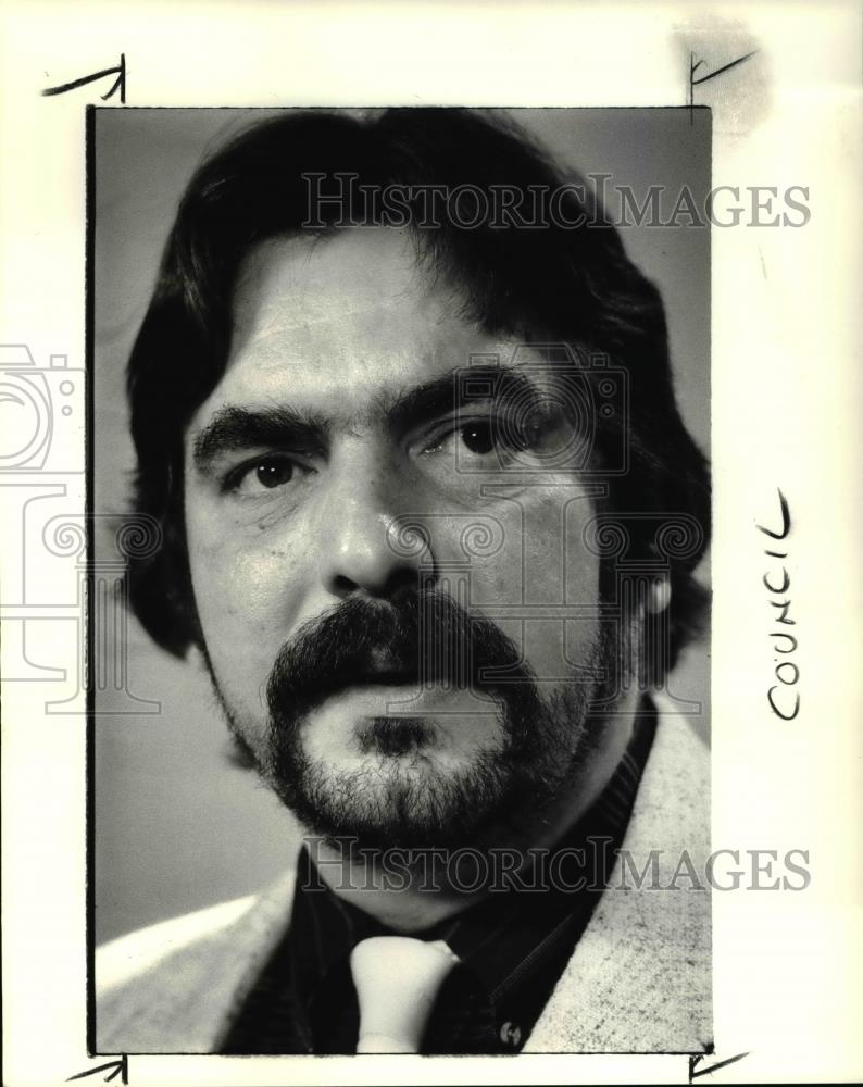 1986 Press Photo Dale A Petrosky, councilor - cva34390 - Historic Images