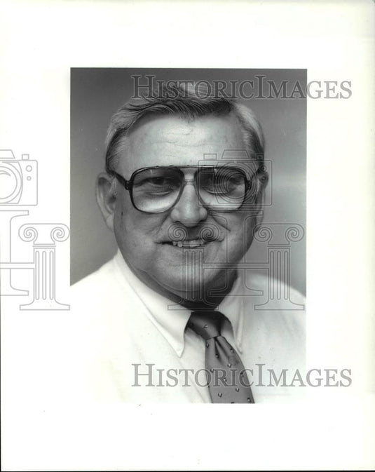 1989 Press Photo Joseph A Pavilonis, Metroparks Planning Director - cva34437 - Historic Images