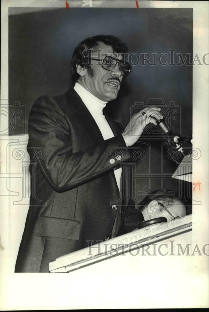 1980 Press Photo Thurmon Payne at UAW 1250 Meeting - cva34450 - Historic Images