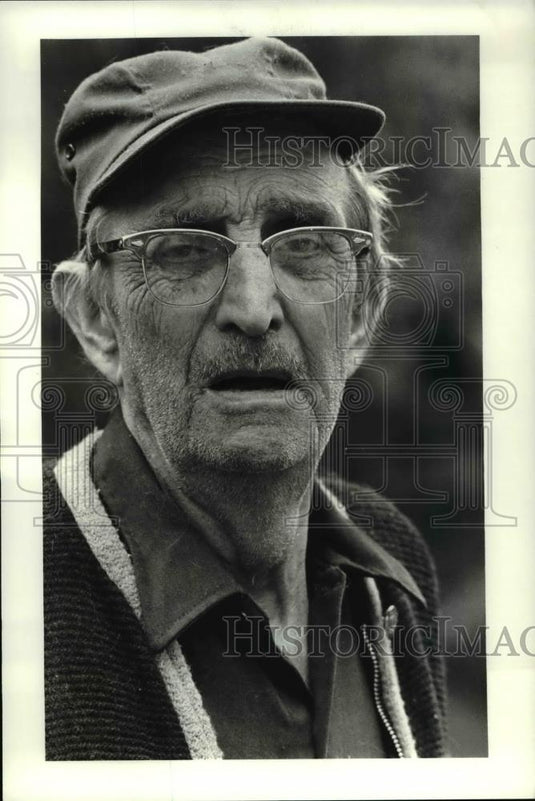 1981 Press Photo Fred Peck- 78yrs old - cva34458 - Historic Images