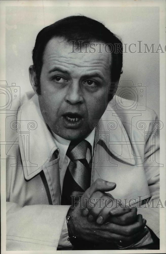 1976 Press Photo Strongville Mayor John F Pearce - cva34465 - Historic Images