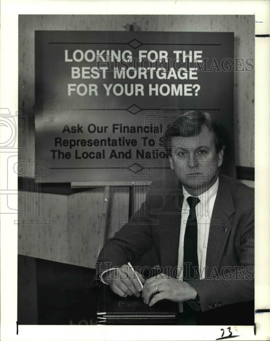 1991 Press Photo David Paul of Smythe, Cramer Co - cva34490 - Historic Images