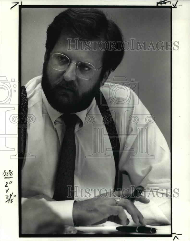 1989 Press Photo Herbert R Martens Jr, Prescott Ball and Turben - cva34626 - Historic Images