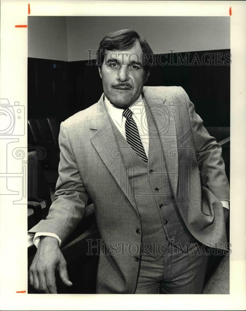 1980 Press Photo Douglas D MacGillivray, Lorain County, Special Prosecutor - Historic Images