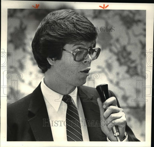 1981 Press Photo Steven L Petty of Ohio Atty Gen's office - cva34716 - Historic Images