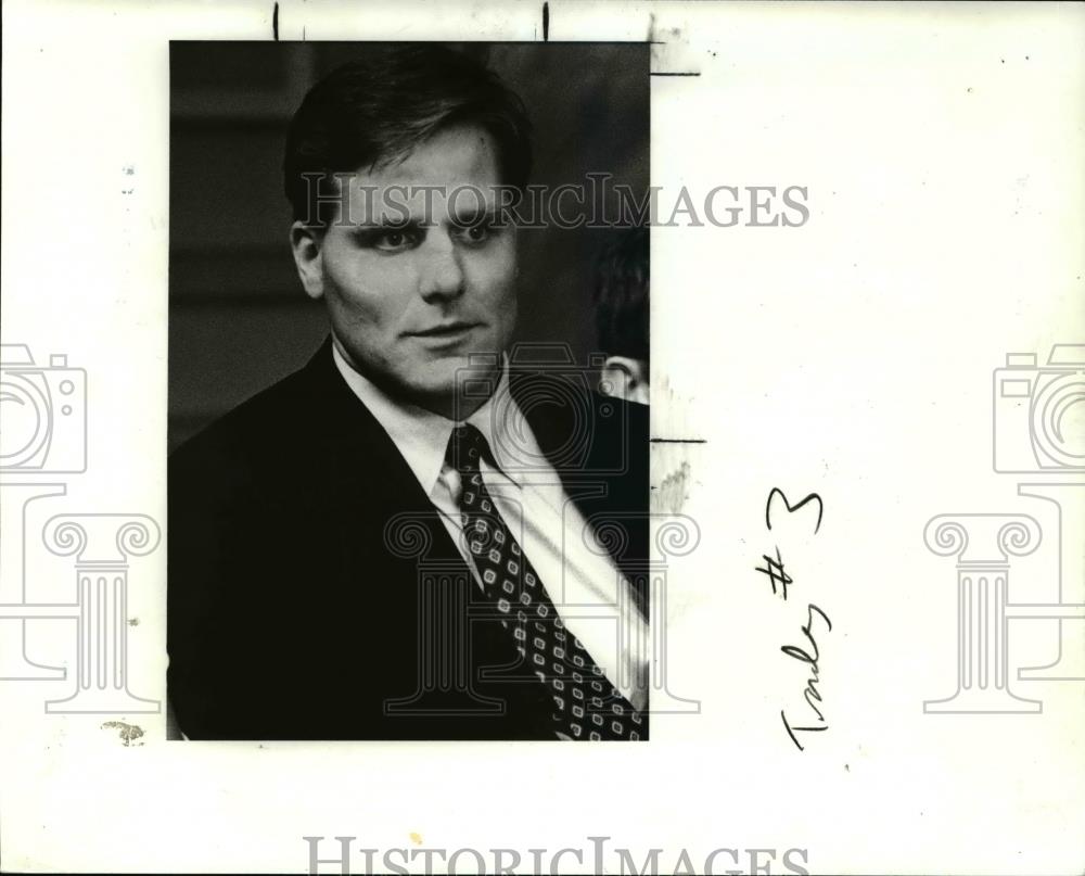 1988 Press Photo Frank Johanek, Cleveland Board of Education - cva37733 - Historic Images