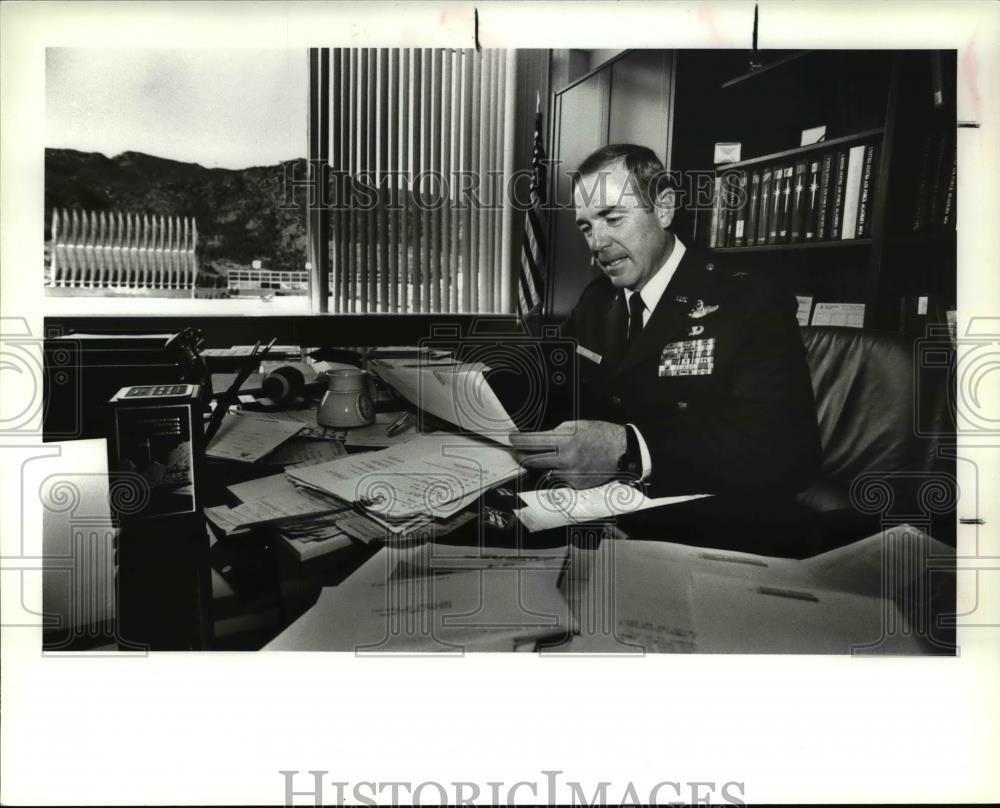 1989 Press Photo Brigadier General Joseph J. Redden - cva37787 - Historic Images