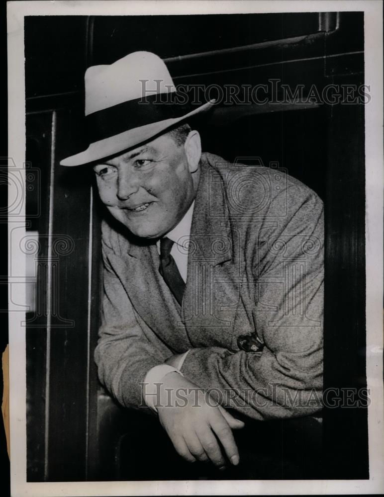 1937 Press Photo George Ladbrook Former Chauffeur For The Duke of Windsor - Historic Images