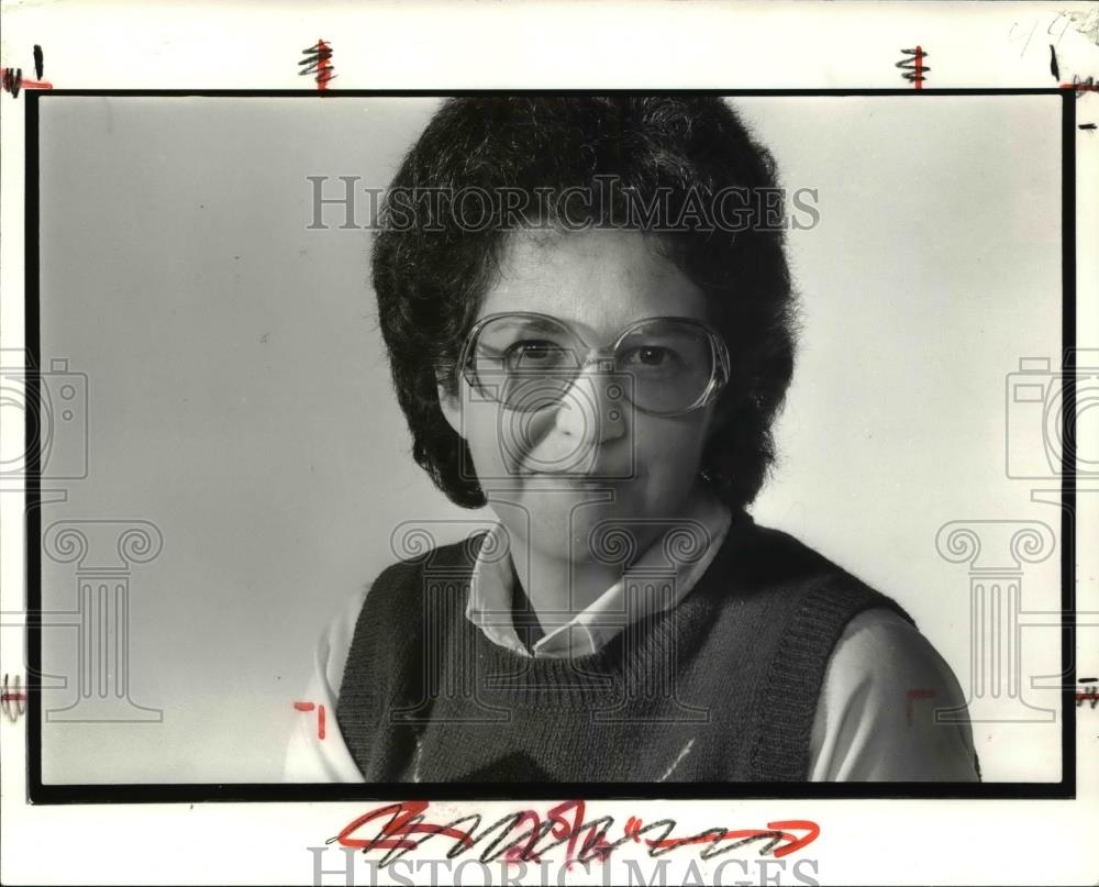 1986 Press Photo Deena Mirow, employee - cva37822 - Historic Images