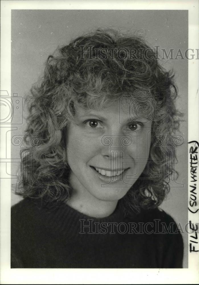 1982 Press Photo Cheryl Jensenn- PD Sun Columnist - cva37964 - Historic Images