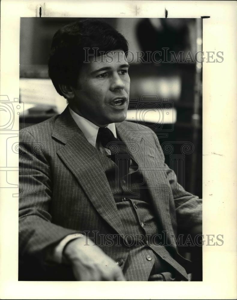 1980 Press Photo State Sen. Paul R. Matia, Republican of Westlake - cva38021 - Historic Images
