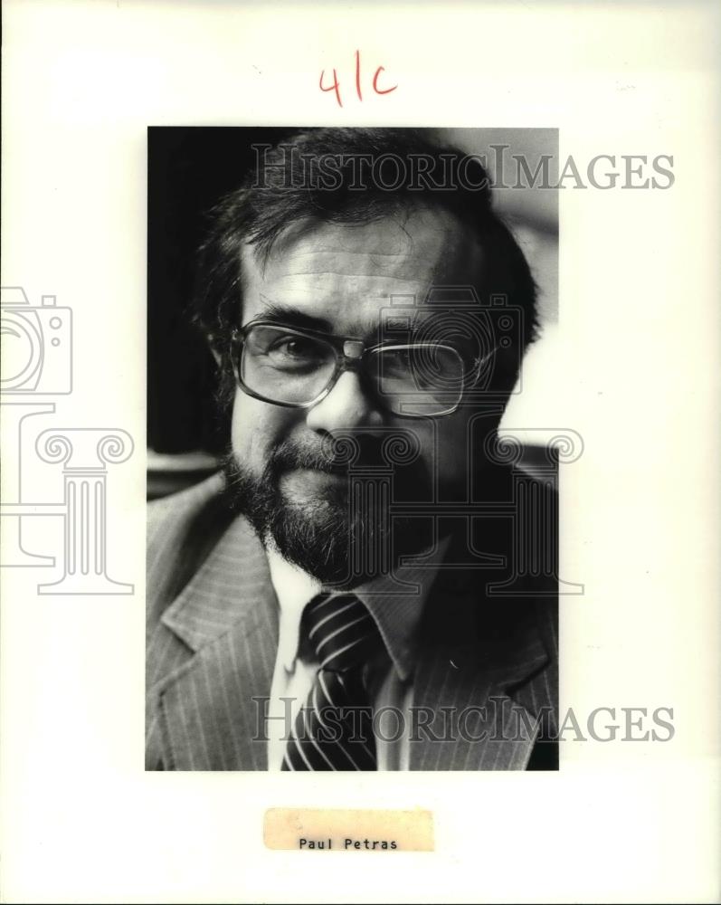 1985 Press Photo Paul Petras - cva38044 - Historic Images