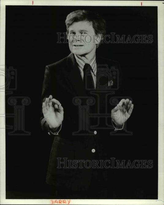1986 Press Photo Barry Nelson in a scene from 42nd Street - cva38063 - Historic Images