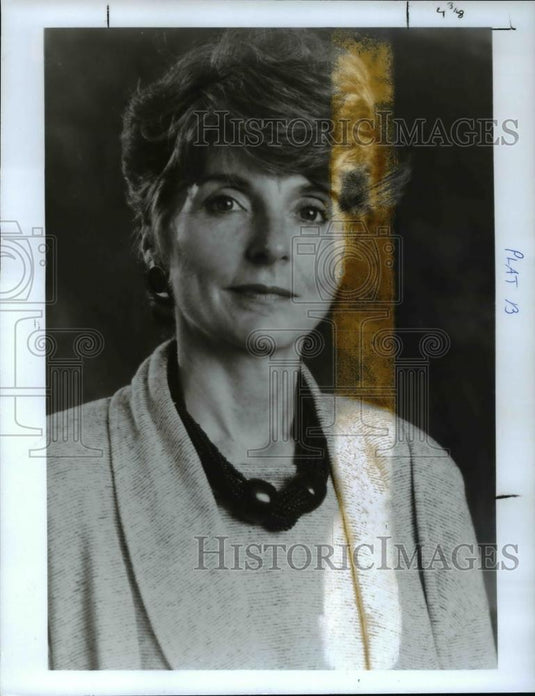 1989 Press Photo Kate Michelman, Exec Dir-National Abortion Rights Action League - Historic Images