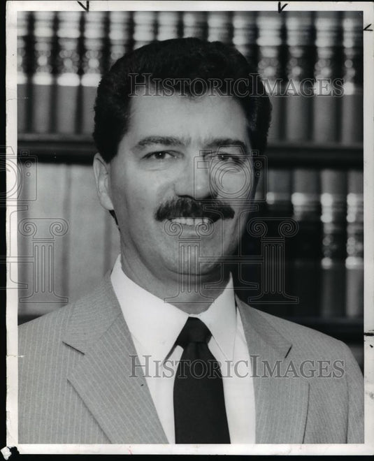 1987 Press Photo Ralph J Perk Jr - cva38098 - Historic Images