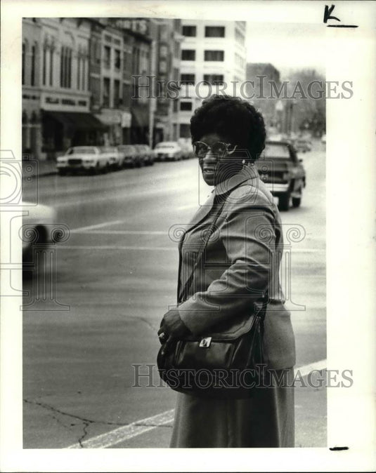 1982 Press Photo Warren Police Sgt Geneva Owens - cva38168 - Historic Images