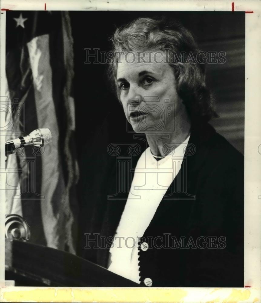 1984 Press Photo Sandra Day O&#39; Conner, Supreme Court Justice - cva38182 - Historic Images