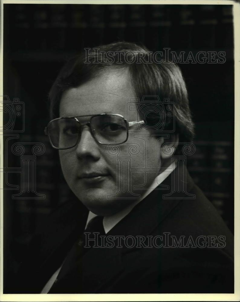 1980 Press Photo Allen Kaceryar, aw director candidate at Seven Hills - Historic Images