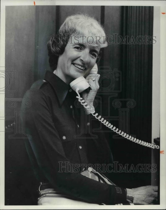 1977 Press Photo Mrs. Jeanne C. Pease - cva38333 - Historic Images