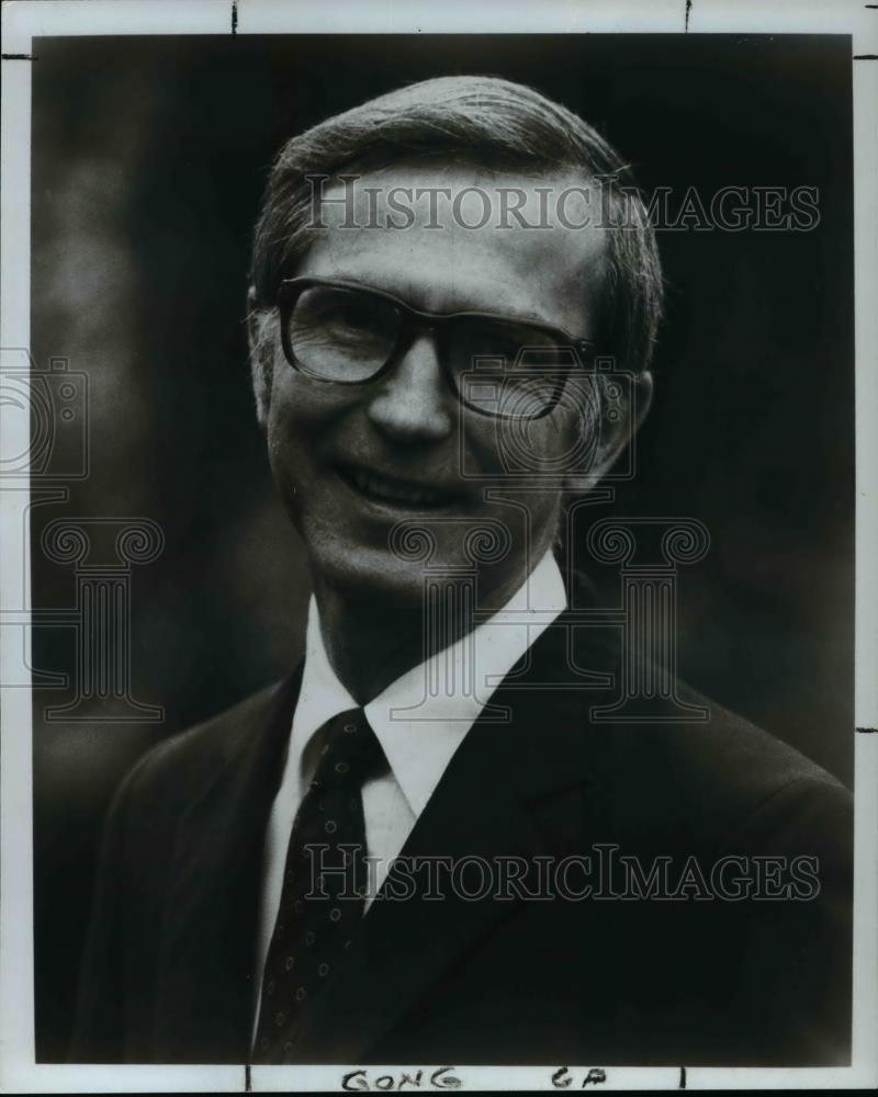 1986 Press Photo Congressman Donald J. Pease - cva38334 - Historic Images