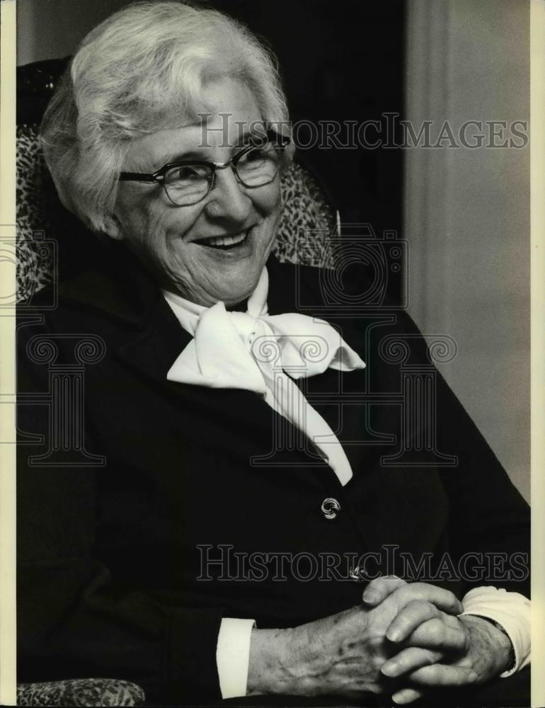 1979 Press Photo Frances Pauley gives her sweet smile - cva38342 - Historic Images