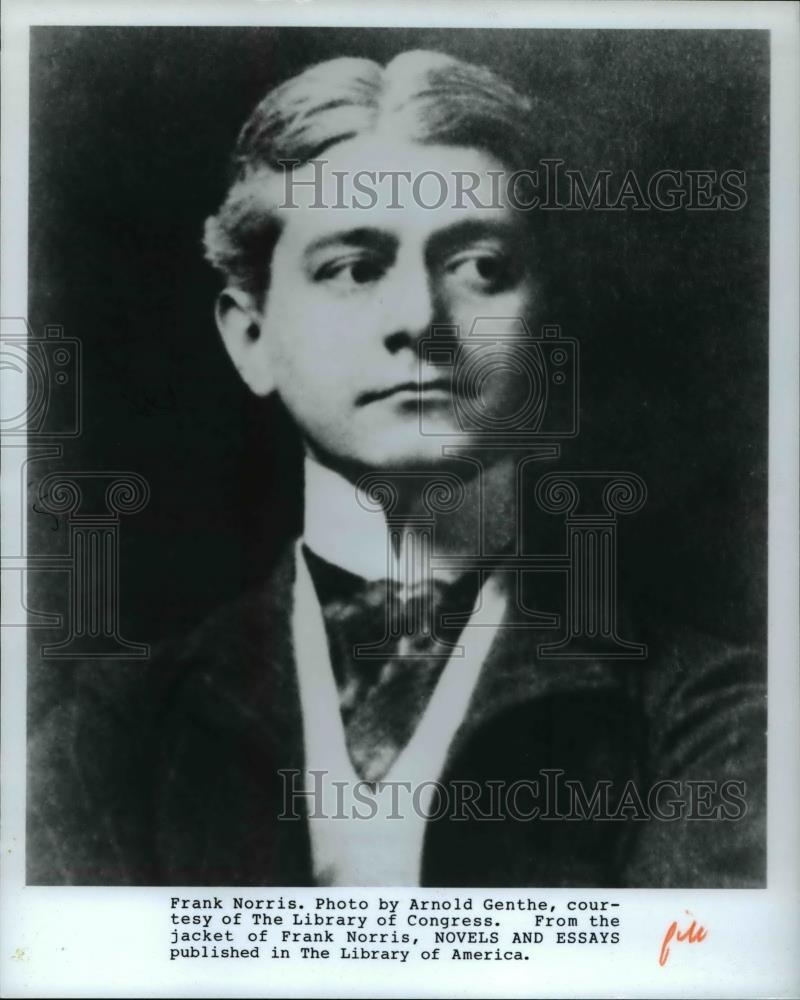 Press Photo Frank Norris - cva38493 - Historic Images