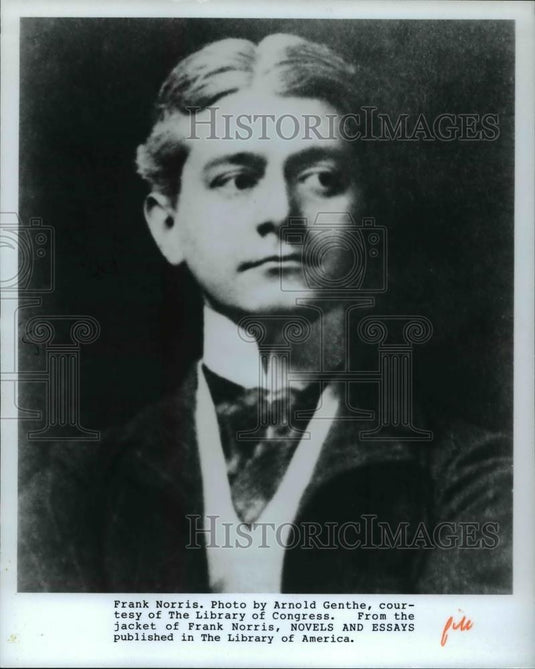 Press Photo Frank Norris - cva38493 - Historic Images