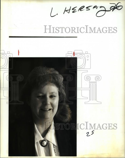 1995 Press Photo Joyce O'Connell, 557 Churchill Rd, Girard, Ohio- 44420 - Historic Images