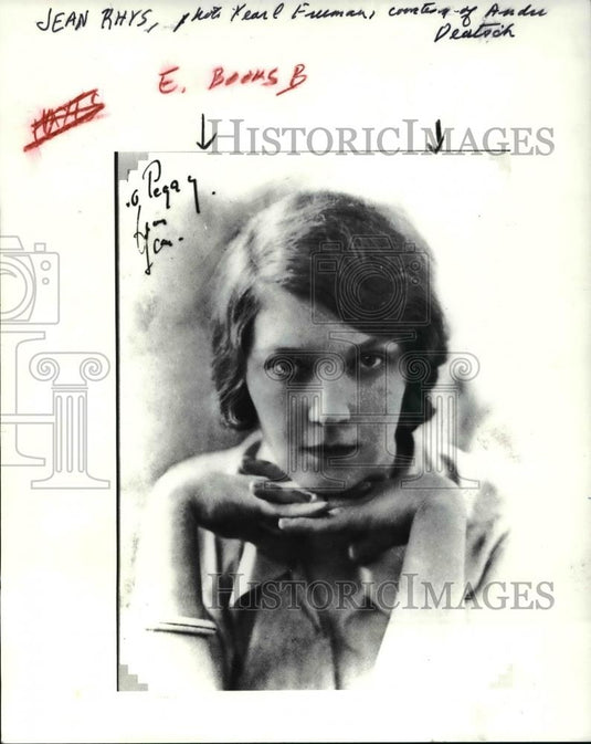 1985 Press Photo Jean Rhys - cva38514 - Historic Images