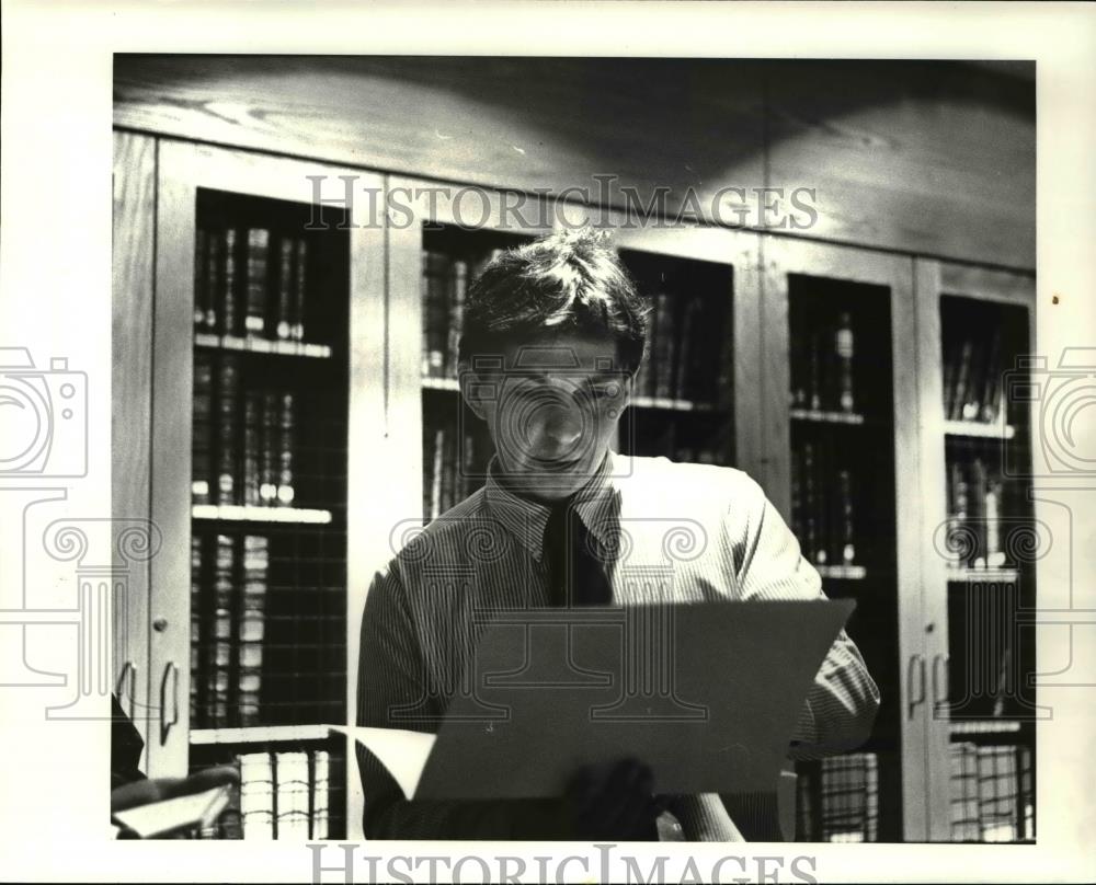 1987 Press Photo Kermit Pike - Norton Collection at the WR Hist Soc - cva38603 - Historic Images