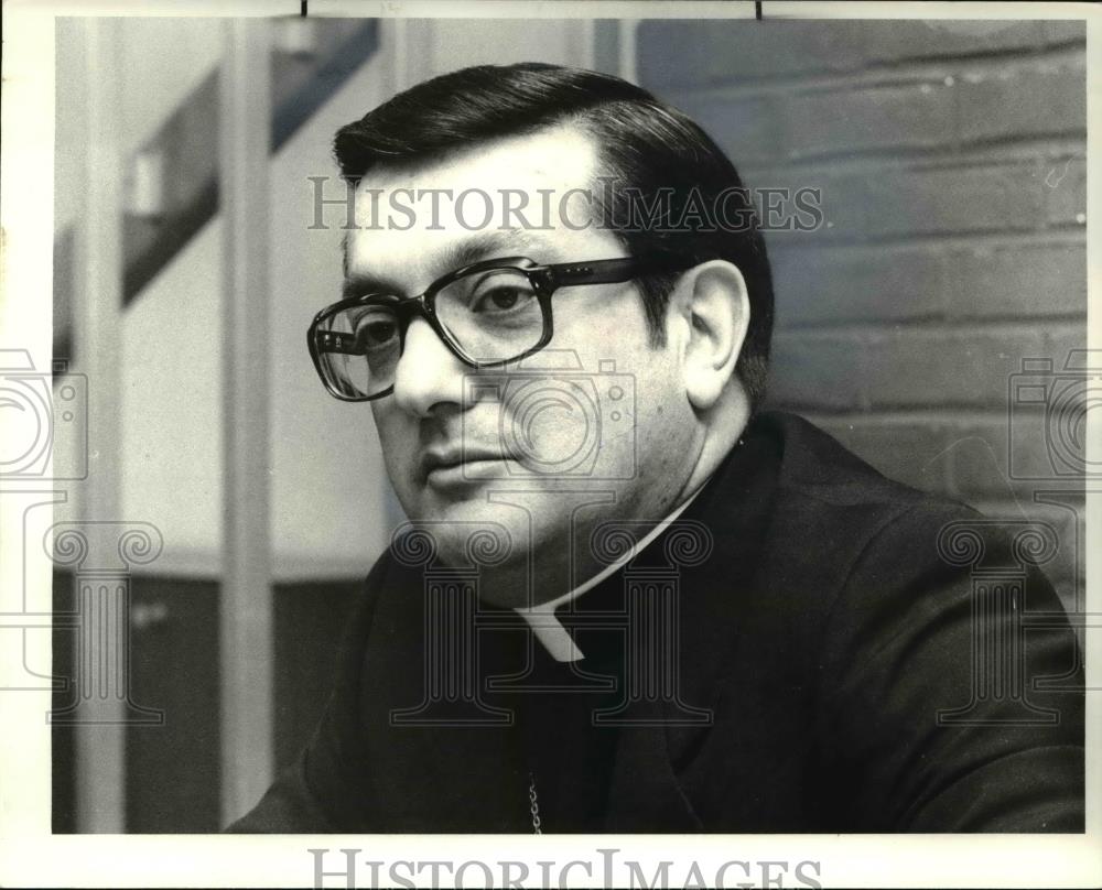 1981 Press Photo Bishop Anthony Pilla of Cleveland - cva38688 - Historic Images