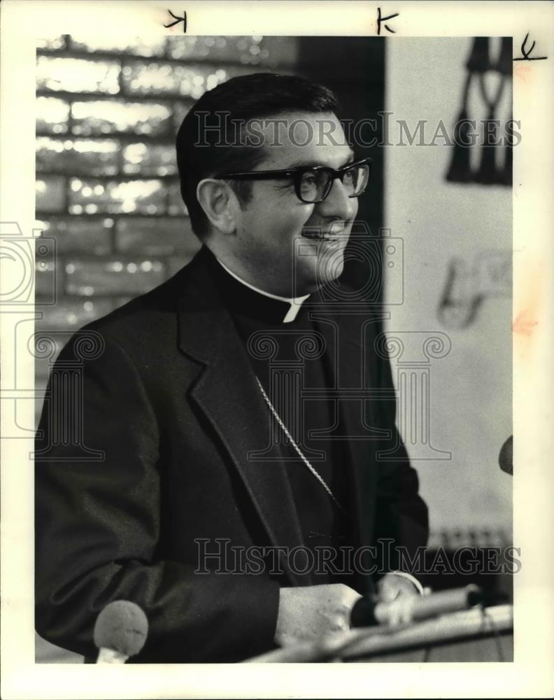 1980 Press Photo Bishop Anthony M. Pilla, new diocesan administrator - cva38751 - Historic Images