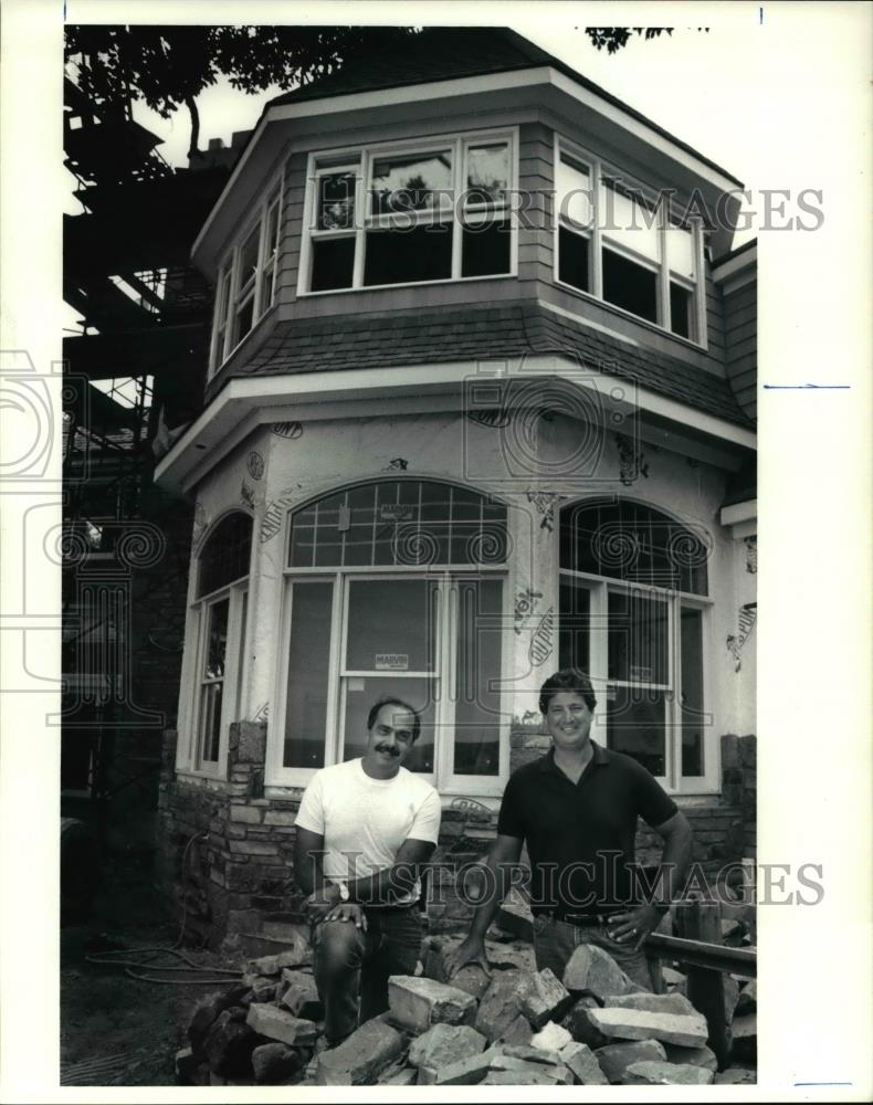 1991 Press Photo Randy Pistone and Joseph Tesauro custom builder pair since 1975 - Historic Images