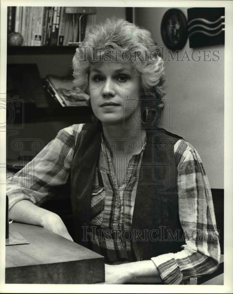 1984 Press Photo Judy Piskura, Liver Transplant patient recovering from surgery - Historic Images