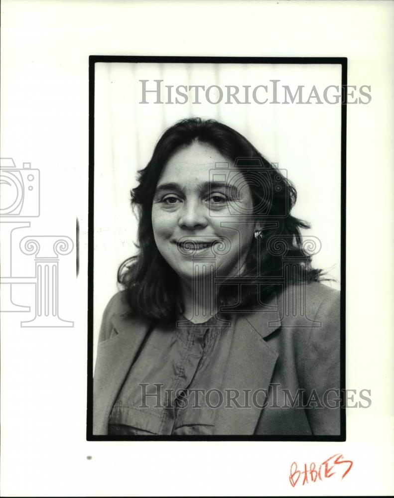 1991 Press Photo Mary Rizk Cleveland Regional Paranatal Network - cva38792 - Historic Images