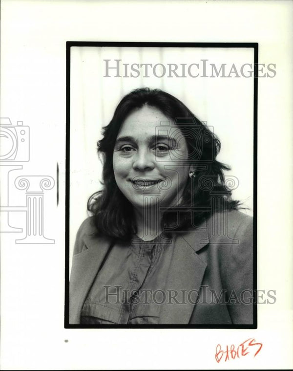 1991 Press Photo Mary Rizk Cleveland Regional Paranatal Network - cva3 ...