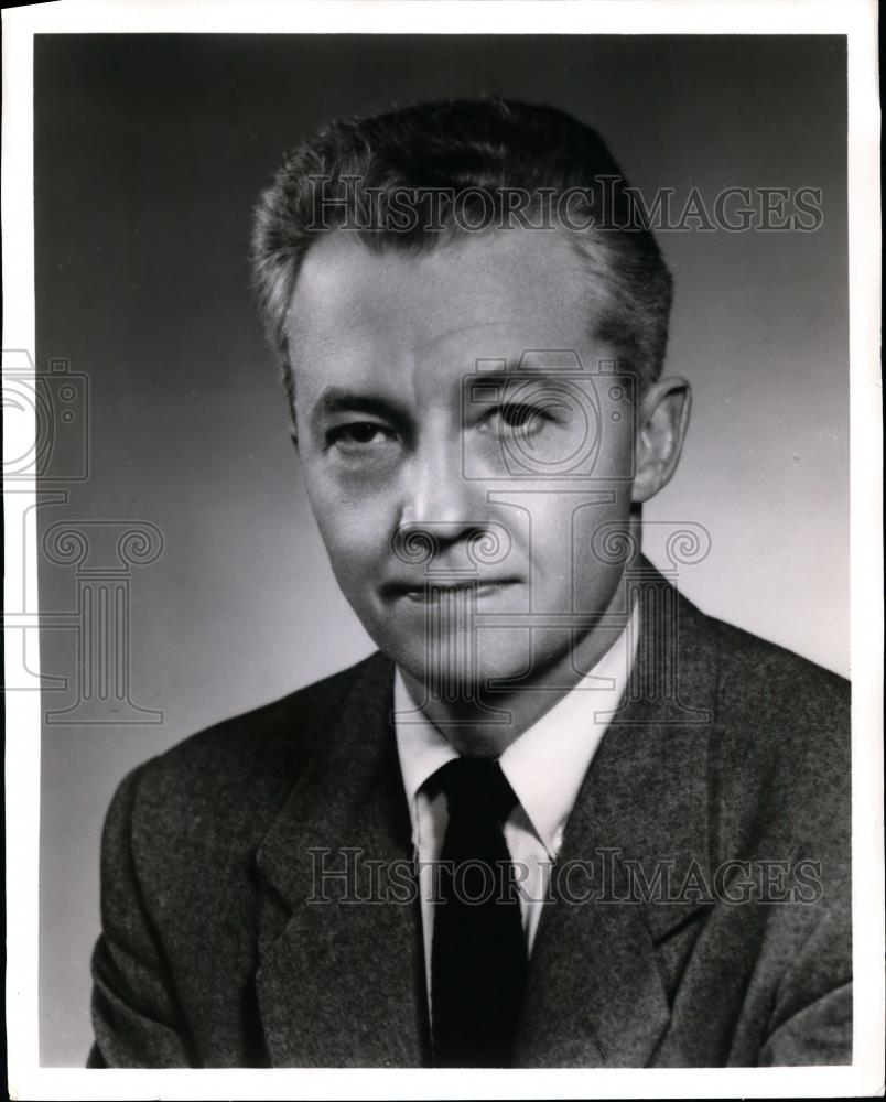 1955 Press Photo Mr. Burton R. Durkee - nef27396 - Historic Images