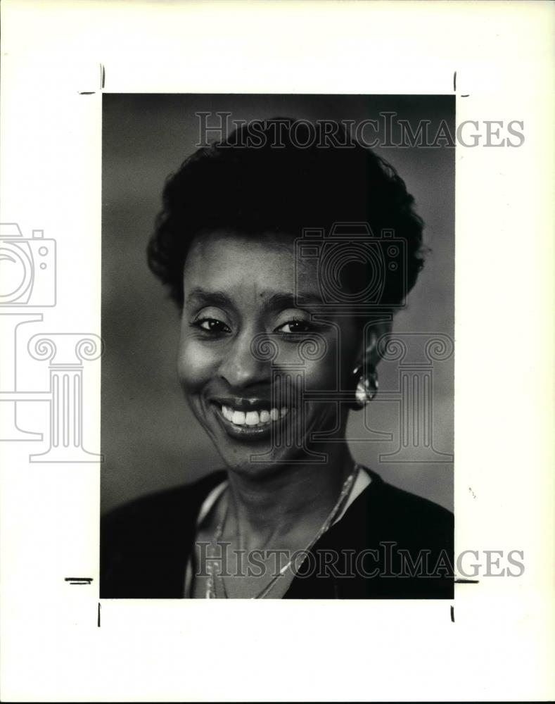 1990 Press Photo Fashion Designer Donna Pollard - cva38926 - Historic Images