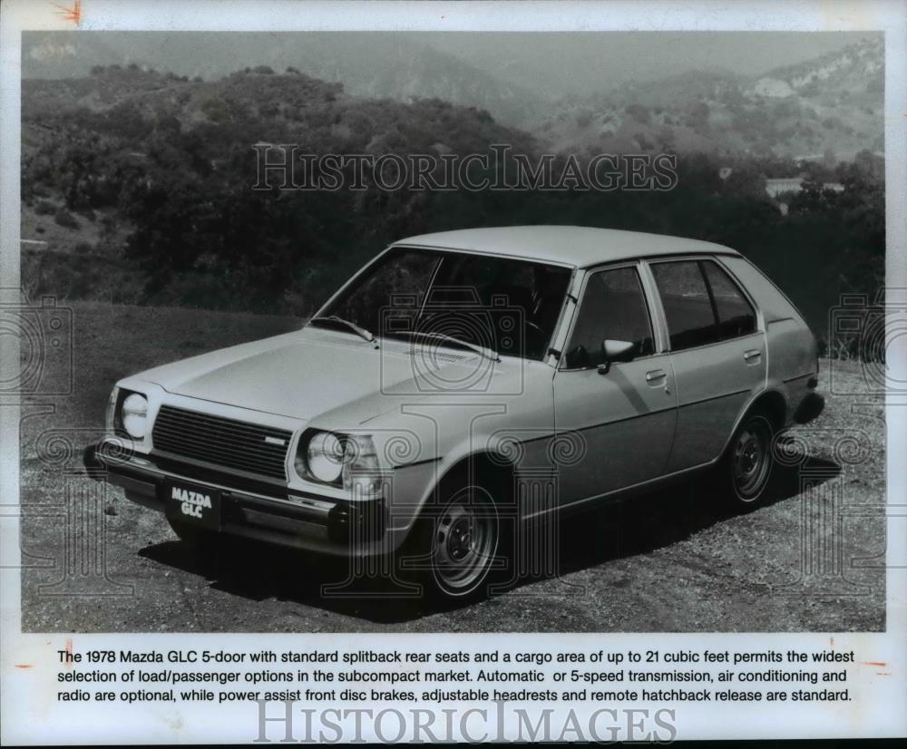 1978 Press Photo 1978 Mazda GLC 5-door - cvb68241 - Historic Images