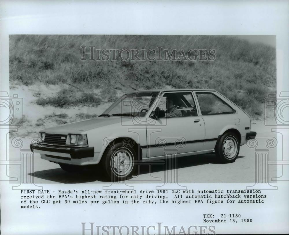 1981 Press Photo First Rate 1981 Mazda GLC - cvb68246 - Historic Images