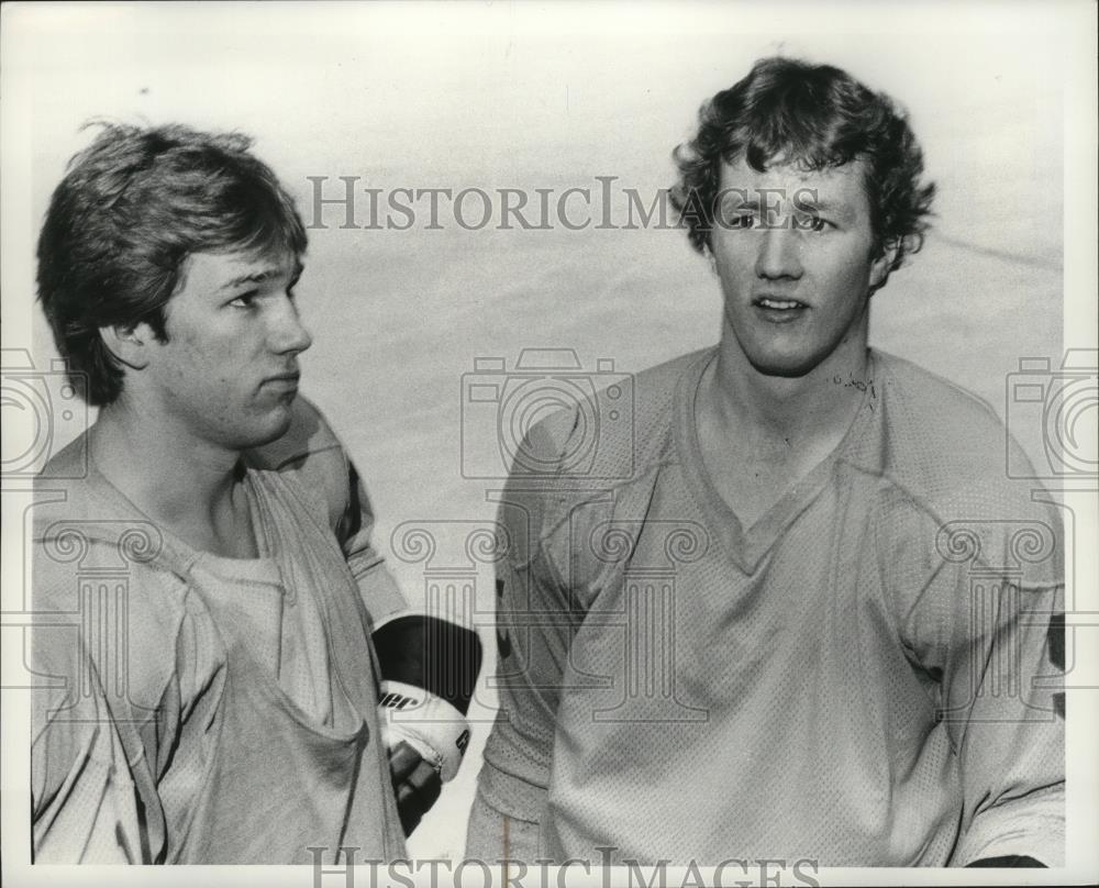 1977 Press Photo Mike Fider and Greg Smith - cvb76638 - Historic Images