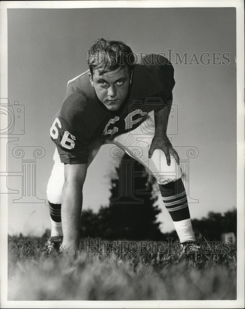 1970 Press Photo Jim Gray, freshman offensive guard. - cvb76820 - Historic Images