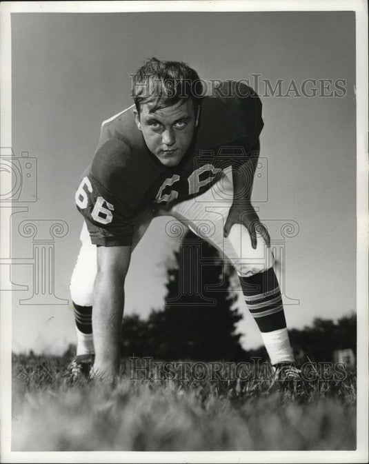 1970 Press Photo Jim Gray, freshman offensive guard. - cvb76820 - Historic Images